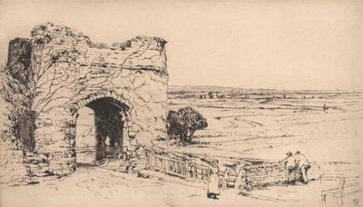 Strand Gate, Winchelsea autorstwa Sir Frank Short