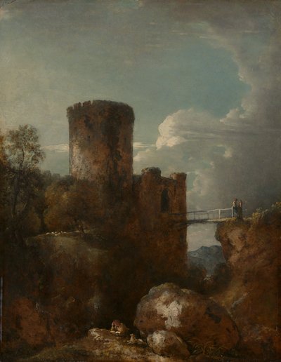 Zamek Conwayów autorstwa Sir George Howland Beaumont seventh Baronet