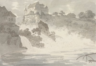 Upadki w Schaffhausen autorstwa Sir George Howland Beaumont seventh Baronet