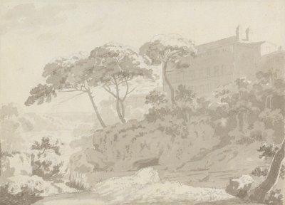 Modrzewie autorstwa Sir George Howland Beaumont seventh Baronet