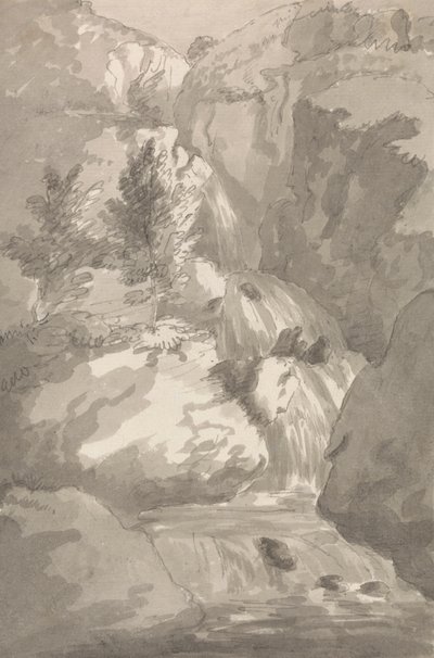 Część Brain Fill w Legburthwaite autorstwa Sir George Howland Beaumont seventh Baronet