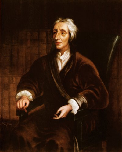 „John Locke”, koniec XVII wieku, 1943. autorstwa Sir Godfrey Kneller