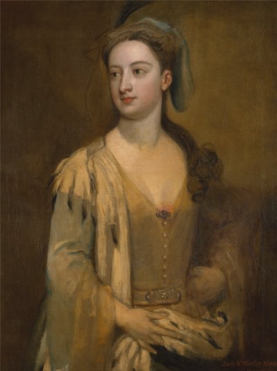 Lady Mary Wortley Montagu autorstwa Sir Godfrey Kneller