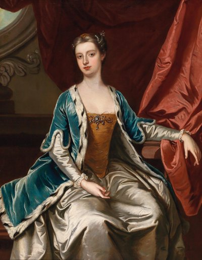 Portret Lady Mary Wortley Montagu 1689-1762. autorstwa Sir Gotfrey Kneller