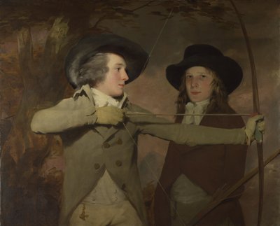 Robert Ferguson z Raith i generał porucznik Sir Ronald Ferguson Łucznicy, ok. 1930 r. 1789 autorstwa Sir Henry Raeburn