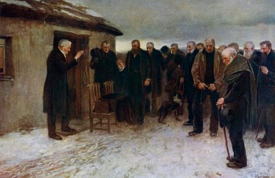Pogrzeb góralski, 1882, 1912. autorstwa James Guthrie