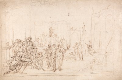 Apollo i Muzy autorstwa Sir James Thornhill