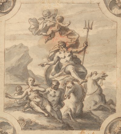 Neptun autorstwa Sir James Thornhill
