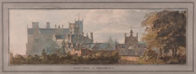 Lilleshall, Shropshire: widok na wschód autorstwa Sir Jeffry Wyatville