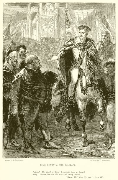 Król Henryk IV część II autorstwa Sir John Charles Robinson