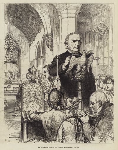 Życie publiczne i charakter pana Gladstone autorstwa Sir John Charles Robinson