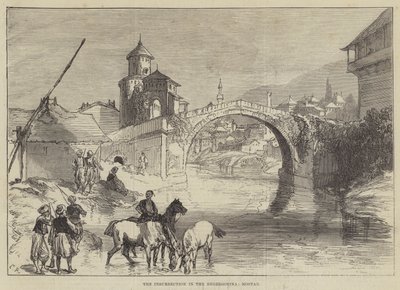 Powstanie w Hercegowinie, Mostar autorstwa Sir John Charles Robinson