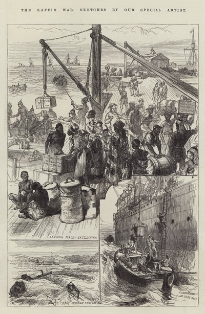 Wojna Kaffirów autorstwa Sir John Charles Robinson