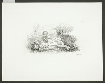 Letnia indolencja autorstwa Sir John Everett Millais