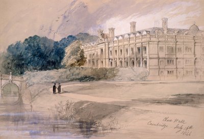 „Clare Hall, Cambridge”, 1846. autorstwa Sir John Gilbert