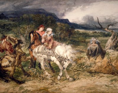 „Czarownica”, 1889 autorstwa Sir John Gilbert