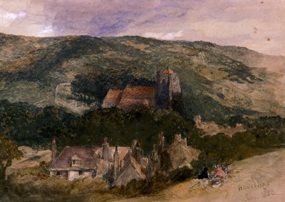„Widok w Hastings”, 1853 autorstwa Sir John Gilbert