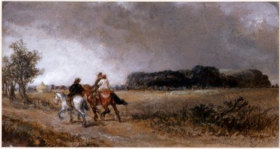 Winchelsea, Wschodnie Sussex, 1865 autorstwa Sir John Gilbert