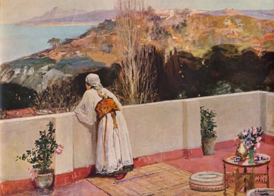 „Wieczór w Tangerze”, 1935 autorstwa Sir John Lavery