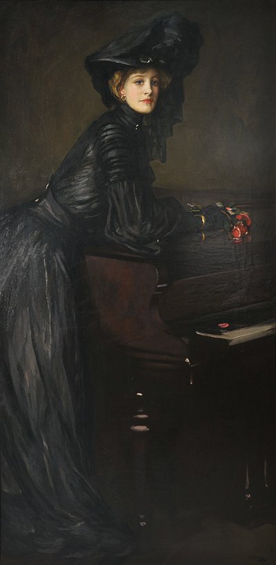 Polimnia, 1909. autorstwa Sir John Lavery
