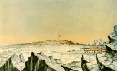 „Biegun Północny”, początek XIX w., 1946 r. autorstwa Sir John Ross