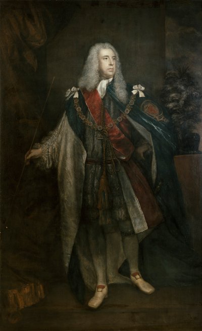 Charles Fitzroy, 2. książę Grafton, 1755-1757 autorstwa Sir Joshua Reynolds