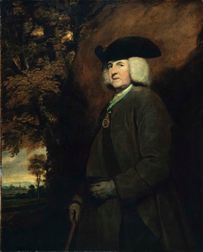 Portret Richarda Robinsona, 1. barona Rokeby 1708-1794, arcybiskupa Armagh, 1771-1775. autorstwa Sir Joshua Reynolds