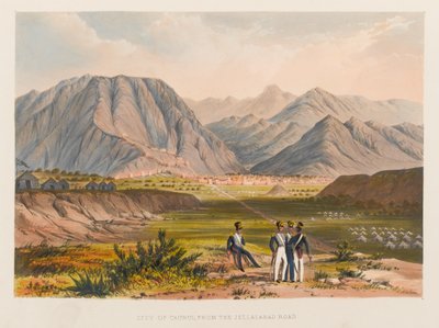 Miasto Caubul, od drogi Jellalabad autorstwa Sir Keith A. Jackson