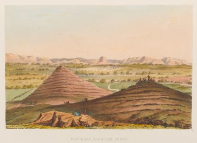 Kandahar z południa autorstwa Sir Keith A. Jackson