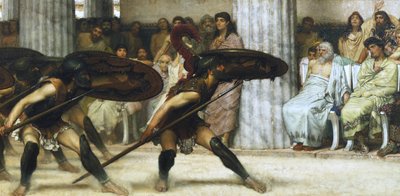 „Taniec pyrrusowy”, 1869. autorstwa Sir Lawrence Alma Tadema