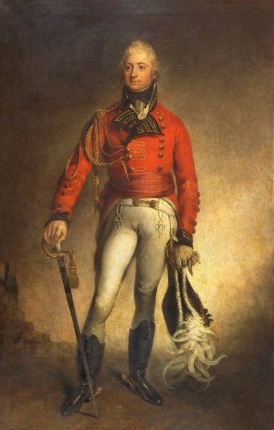 „Sir Thomas Picton 1758-1815”, 1812-13. Artyści: Sir Thomas Picton, Sir Martin Archer Shee. autorstwa Sir Martin Archer Shee