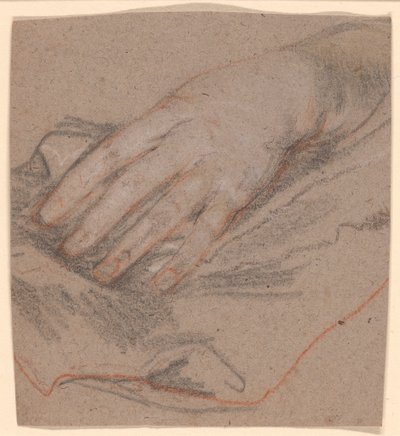 Rysunek dłoni autorstwa Sir Peter Lely