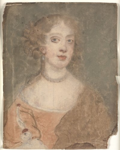Głowa i ramiona portret damy autorstwa Sir Peter Lely