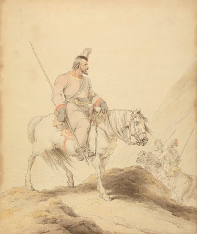 Kozak Uralski autorstwa Sir Robert Kerr Porter