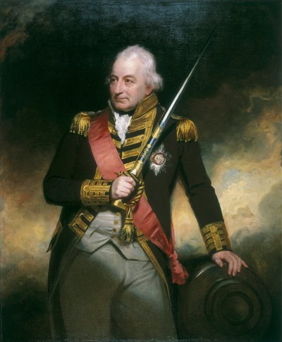 Admirał John Jervis, ok. 1801 r. autorstwa Sir William Beechey
