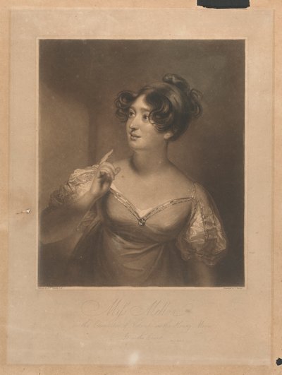 Panna Mellon w roli Voltante w Honey Moon autorstwa Sir William Beechey