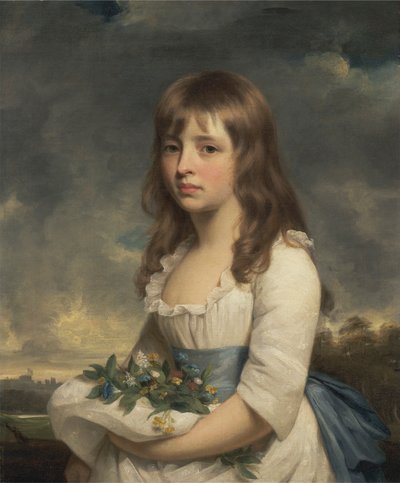 Portret dziewczynki autorstwa Sir William Beechey