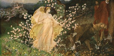 "Wenus i Anchises", c1889-1890, c1 autorstwa Sir William Blake Richmond