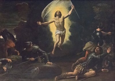 Zmartwychwstanie Chrystusa autorstwa Sisto Badalocchio
