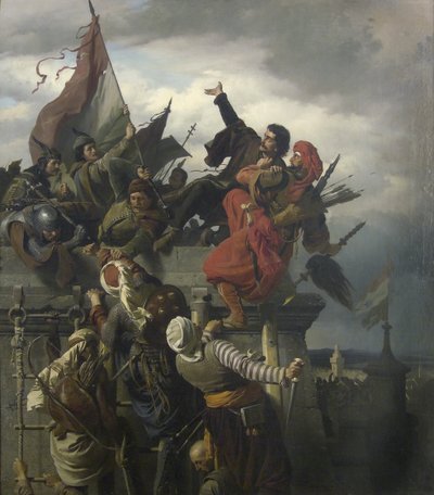 Poświęcenie Tytusa Dugovics, 1859 autorstwa Alexander von Wagner