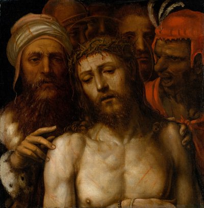 Chrystus przedstawiony ludowi Ecce Homo, ca. 1540-49. autorstwa Sodoma