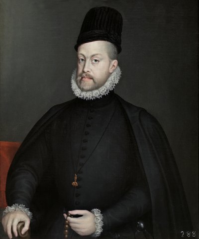 Portret Filipa II. autorstwa Sofonisba Anguissola
