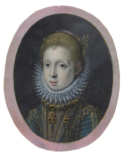 Portret dziewczyny z rodziny szlacheckiej, ok. 1532-1625 (akwarela i kolor ciała) autorstwa Sofonisba Anguissola