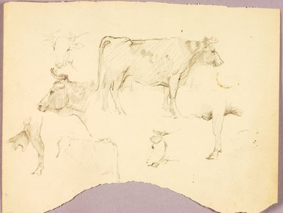 Byki autorstwa Solon H. Borglum