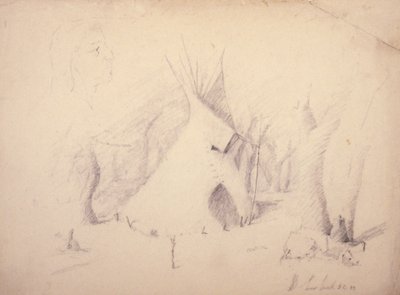 Crow Creek autorstwa Solon H. Borglum