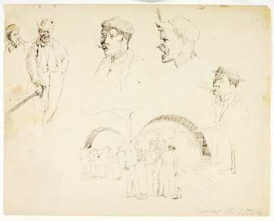 Podczas strajku autorstwa Solon H. Borglum
