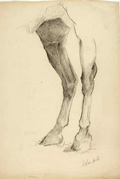 Noga konia autorstwa Solon H. Borglum