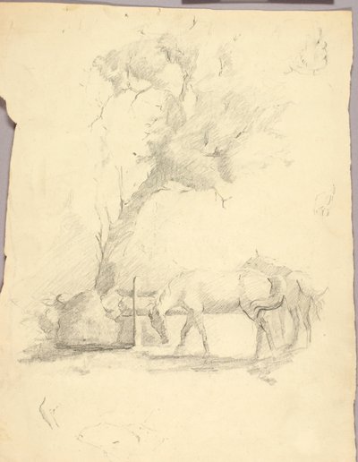 Konie i drzewa autorstwa Solon H. Borglum