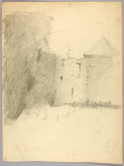 Le Chateau de Chevenevase autorstwa Solon H. Borglum
