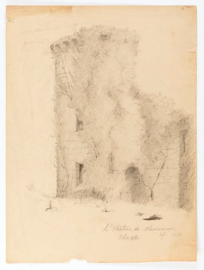 Le Chateau de Chevenevase autorstwa Solon H. Borglum